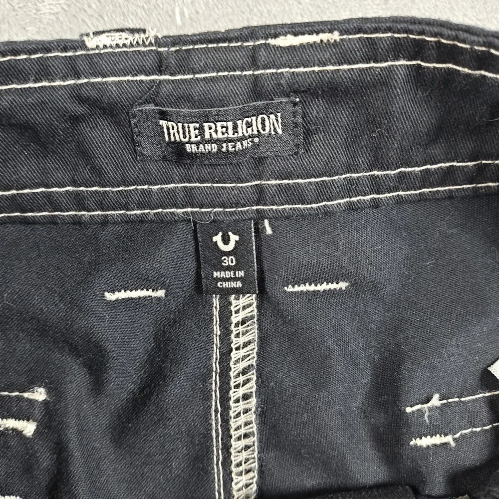 True Religion Military SN Cargo Pants Mens 30x30.5 Wide Leg Utility Carpenter